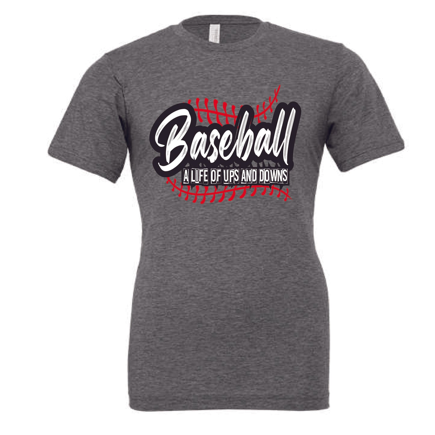 Baseball Ups and Downs Tee