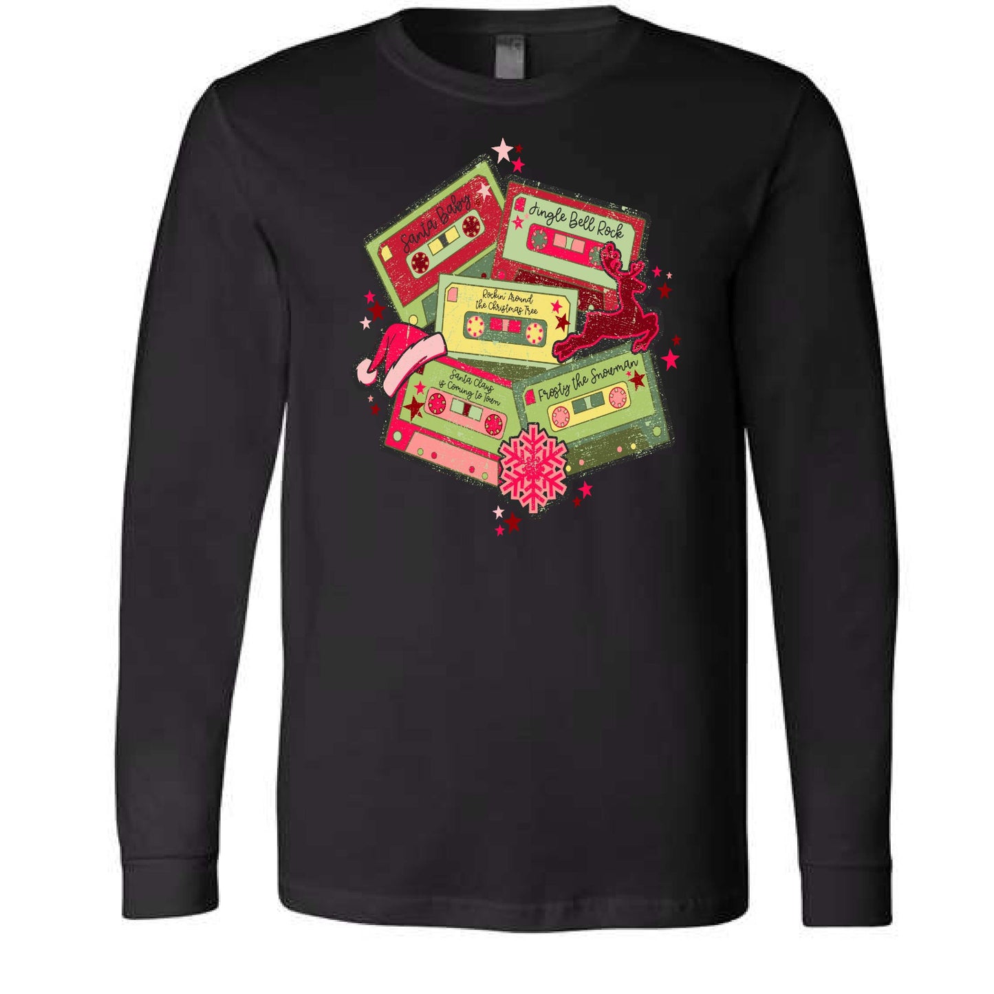 Vintage Christmas Tapes Tree