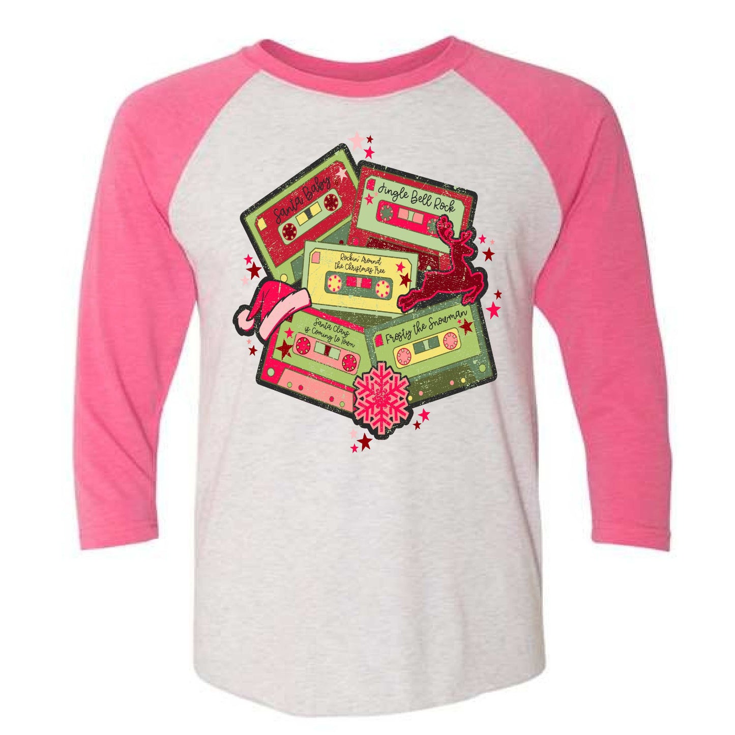 Vintage Christmas Tapes Tree