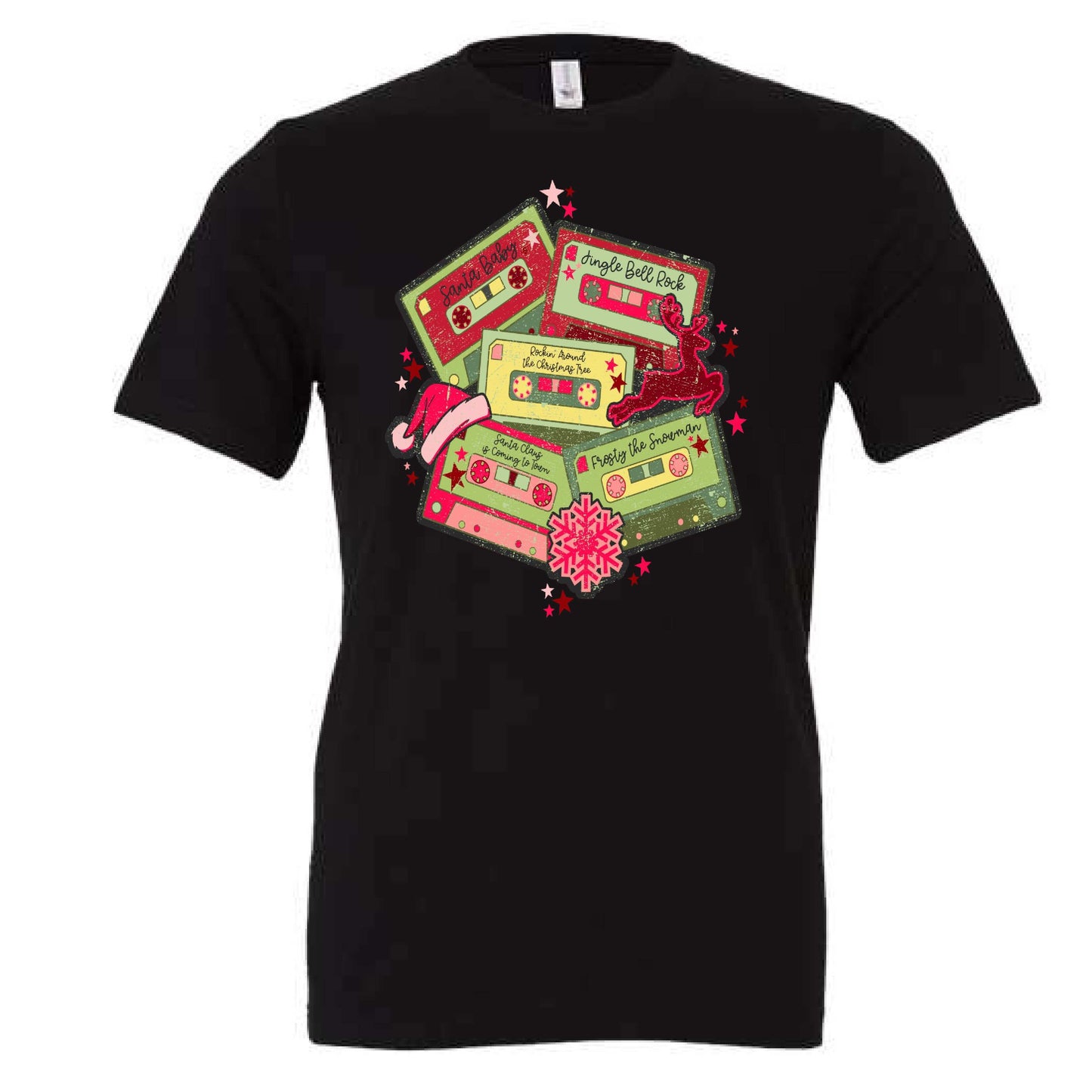 Vintage Christmas Tapes Tree