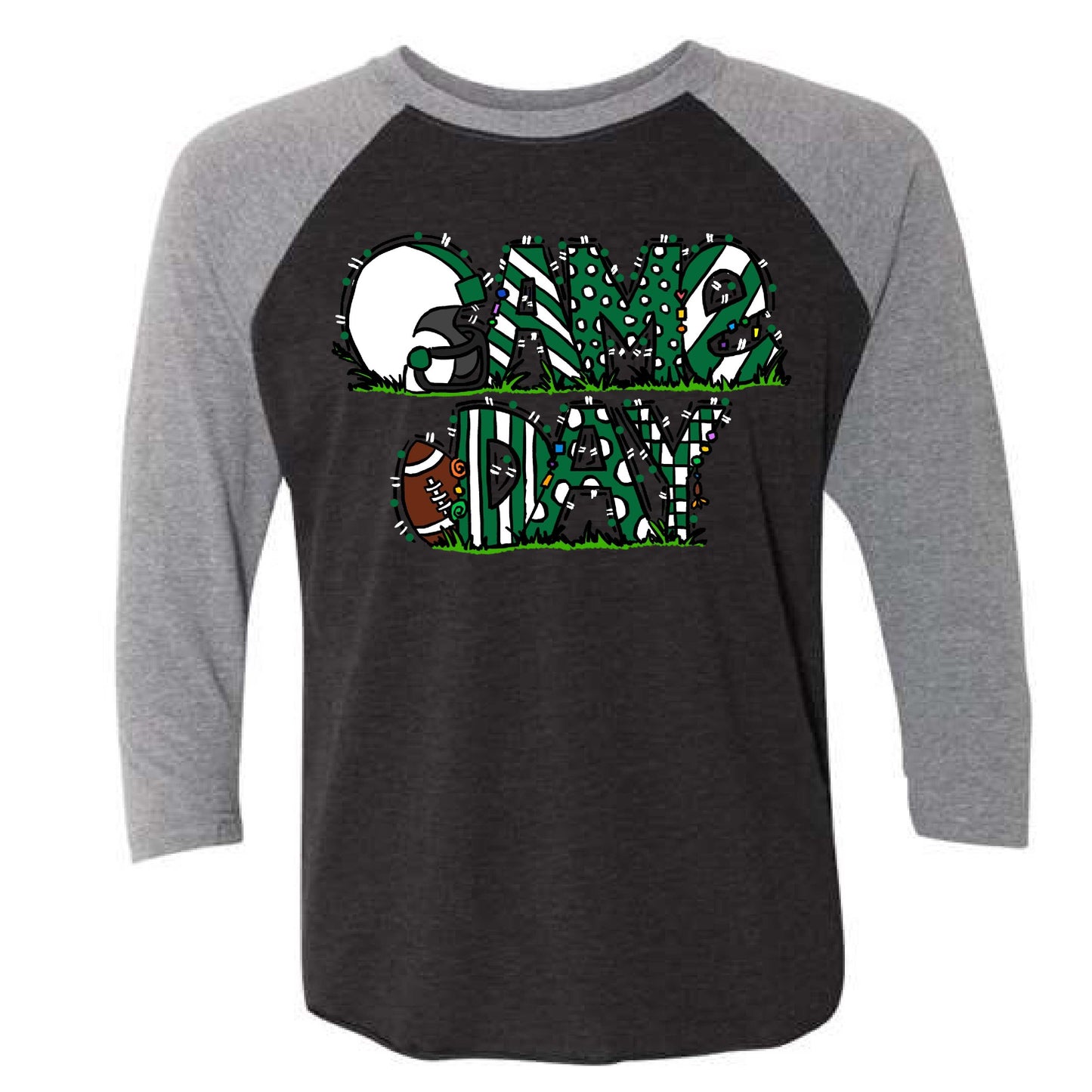 Gameday football Green