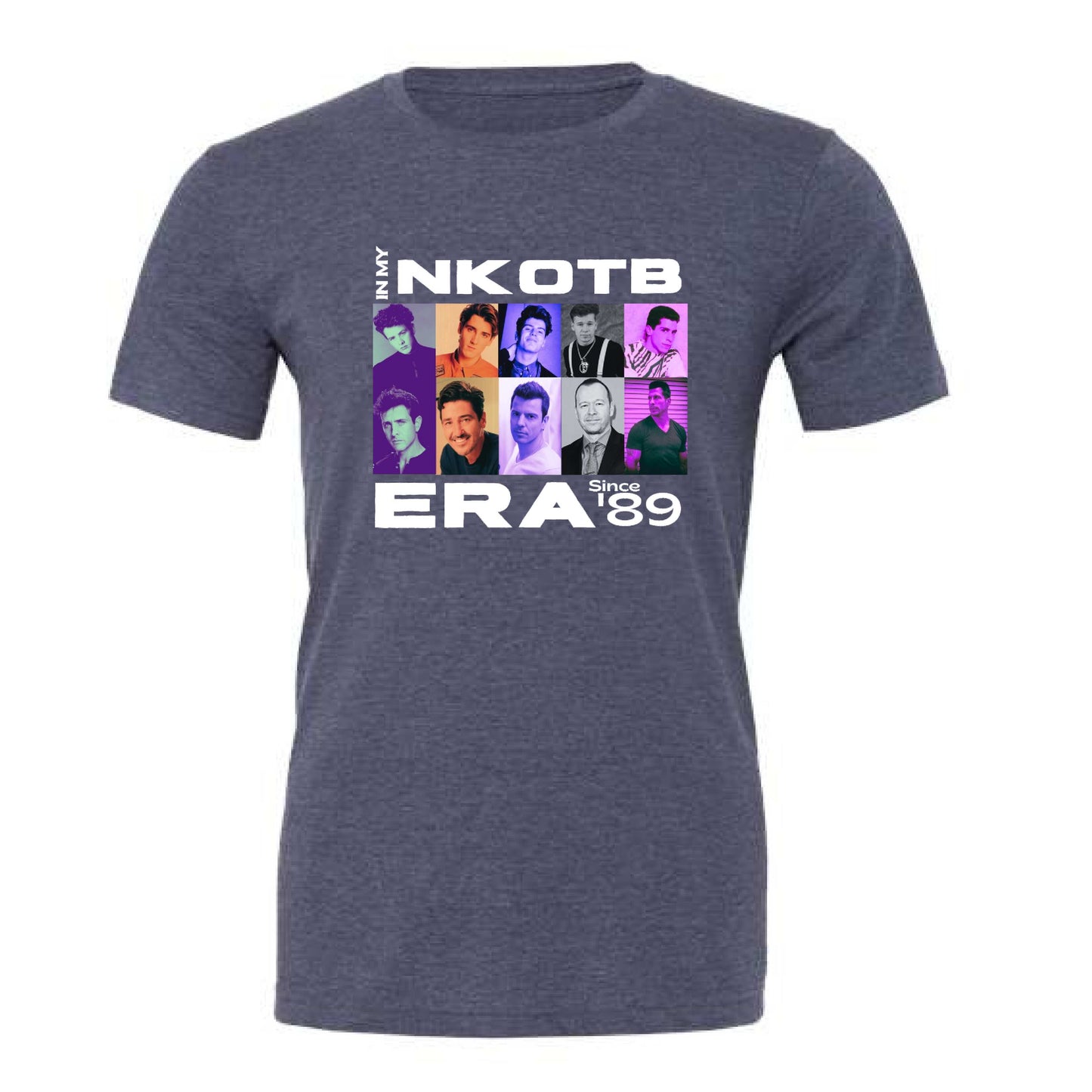 In my NKOTB era white lettering