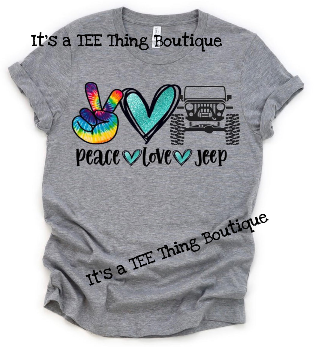 Peace Love Jeep
