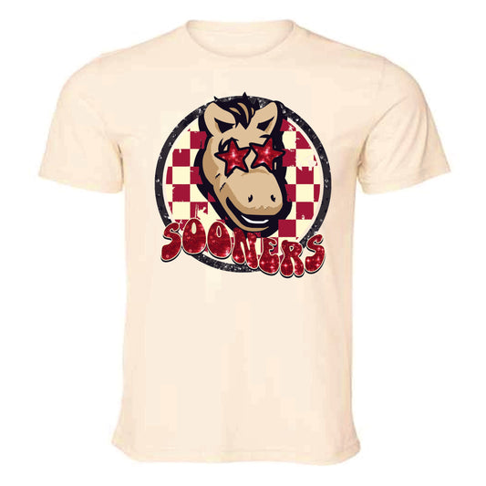 Oklahoma Jazzy Mascot Tee