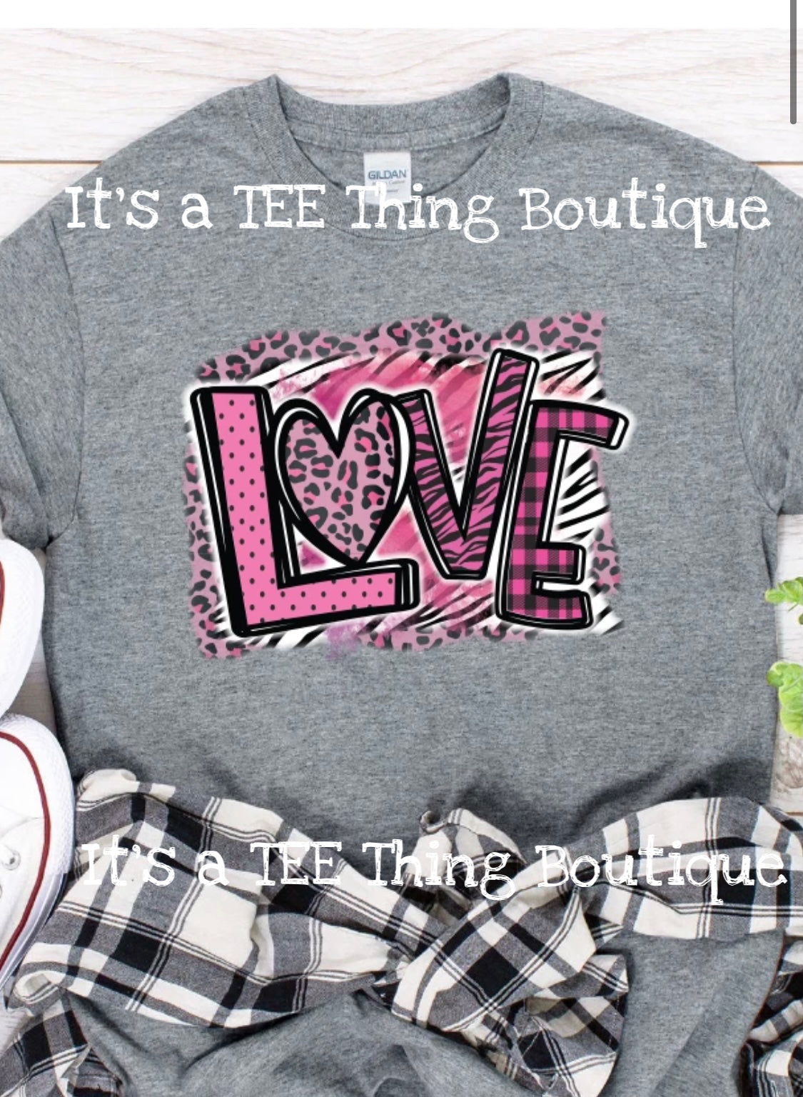 Pink Love design