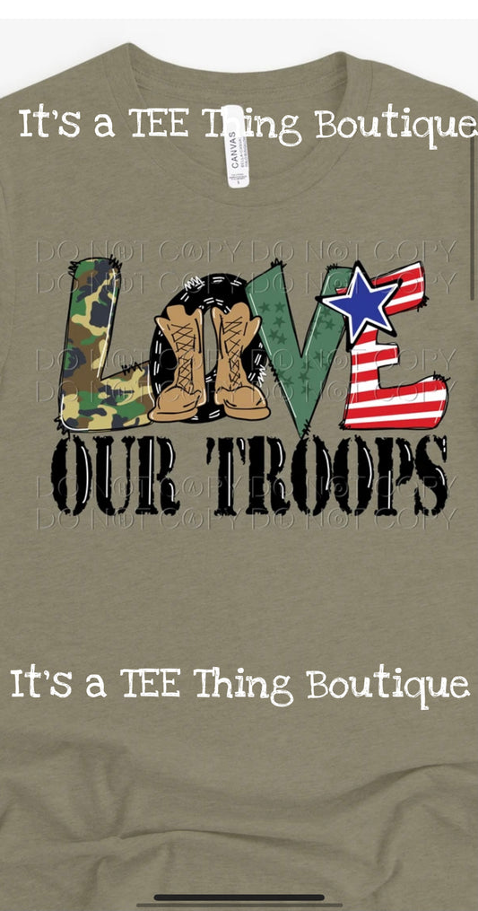 Love our Troops