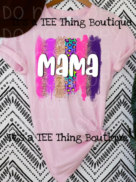 Mama brushstroke