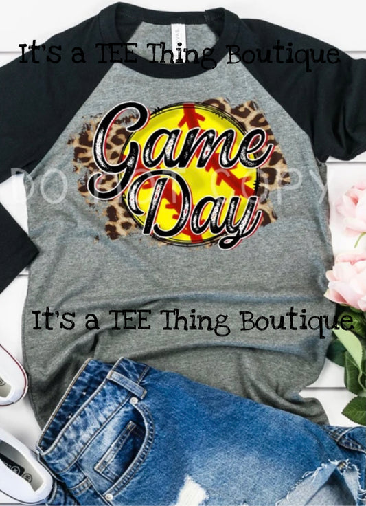 Game day Softball