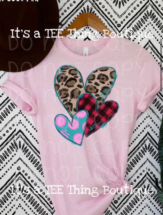 Three hearts