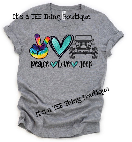 Peace Love Jeep